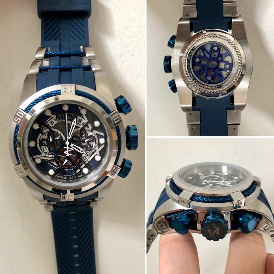 Mega Sale Jam Tangan Invicta Silver Garansi 1th