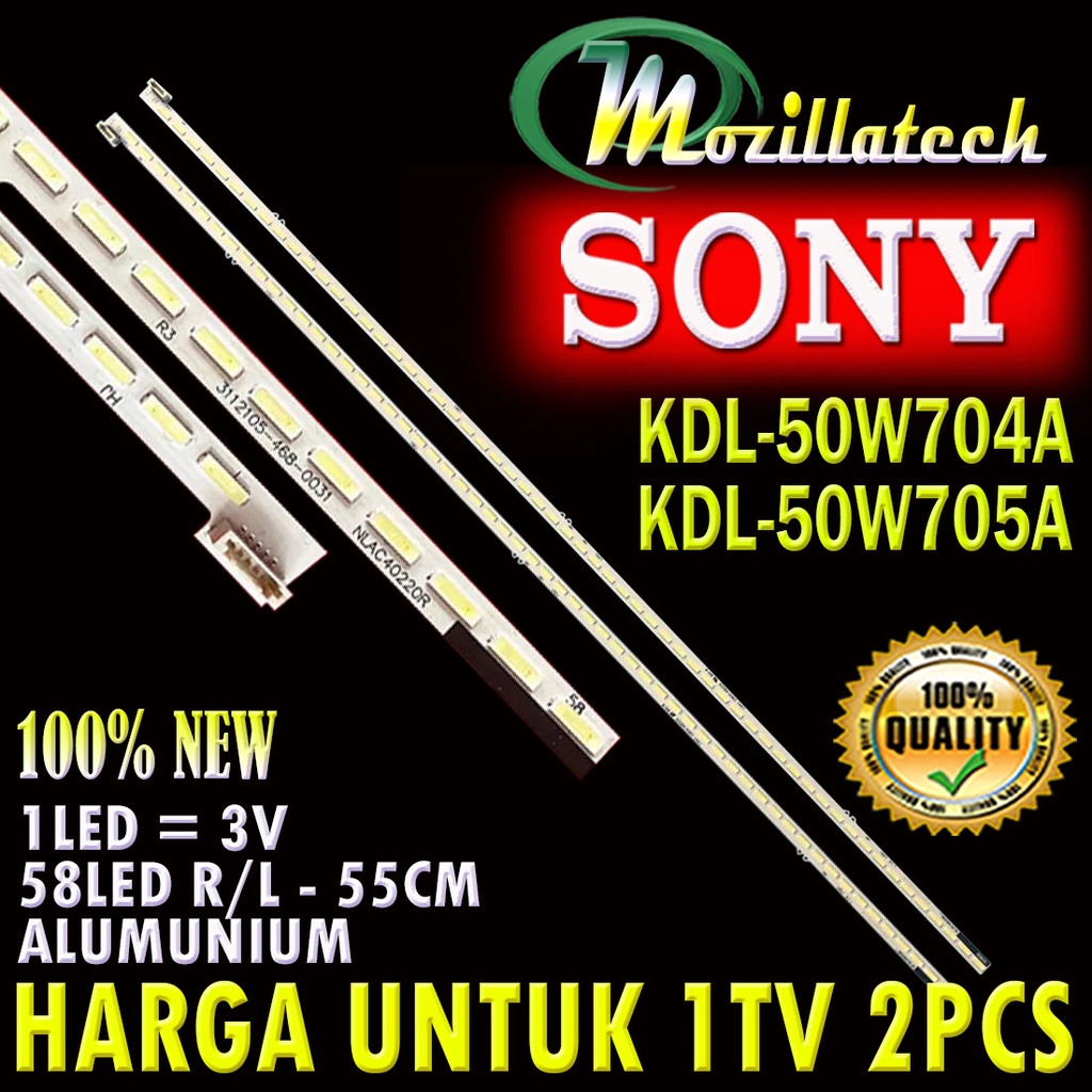 BACKLIGHT SONY KDL-50W704A KDL50W705A  KDL50W704A KDL50W705A 50W704A 50W705A 50 IN INCH