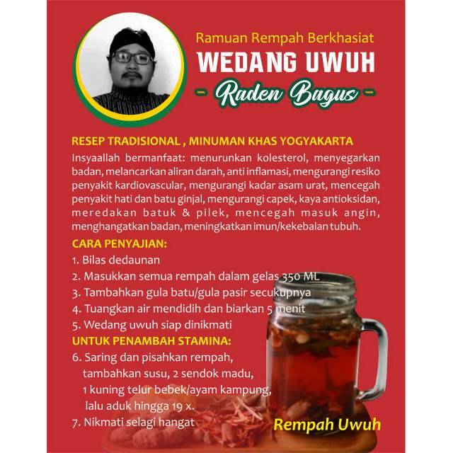 

Wedang Uwuh Raden Bagus (Rempah Uwuh)