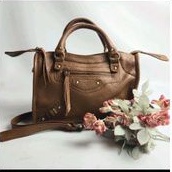 tas kulit wanita asli garut ukuran M