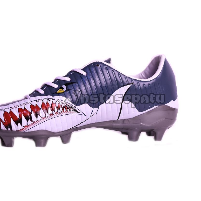 Sepatu Bola Ortuseight Requin Grey I Sepatu Bola Ortus Hiu Abu