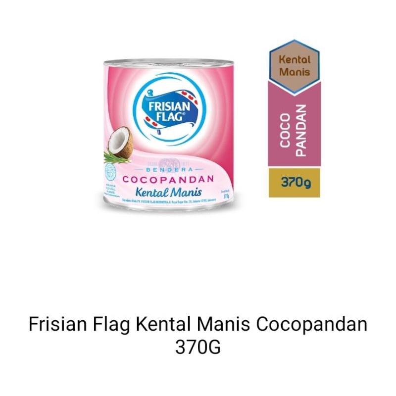 

Frisian flag kental manis Coco pandan 490gr