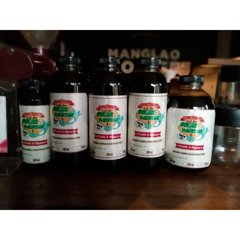 

GULA AREN CAIR MURNI TANPA BAHAN PENGAWET / GULA AREN ASLI GELAR PAWITAN / 1000 ML