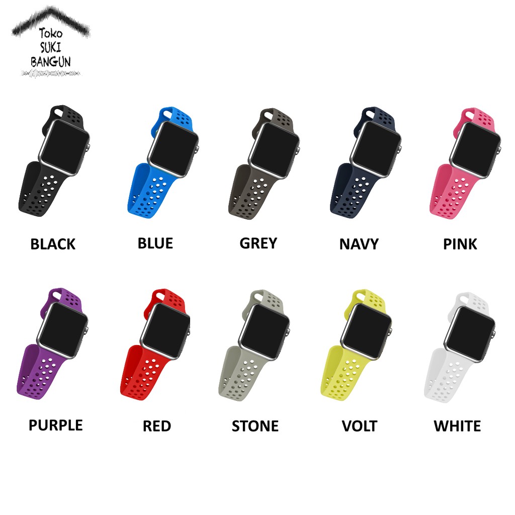 Strap Apple Watch Series Ultra 8 7 6 5 4 3 2 1 49mm 45mm 44mm 42mm TALI JAM Rubber Breathable Silicone