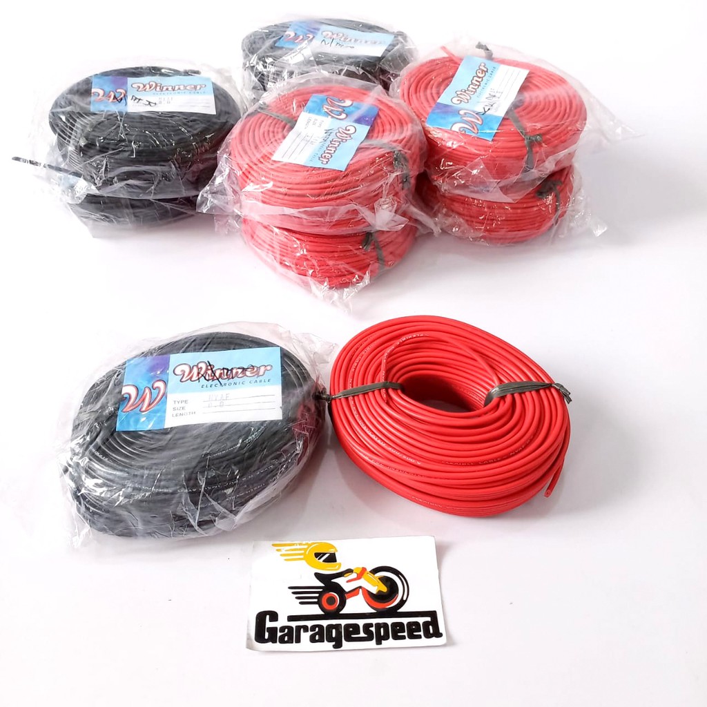 Kabel 0.8mm x 45m Tunggal Serabut Kabel Motor Tunggal Serabut