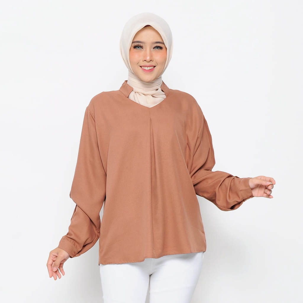 ATASAN STELLA BLOUSE WANITA TERBARU OVERSIZED