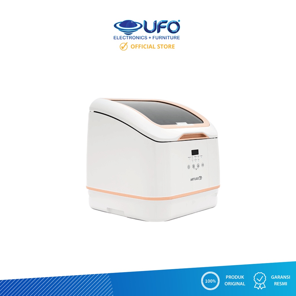 ARTUGO DishWasher Alat Pencuci Piring Otomatis CD1740AR