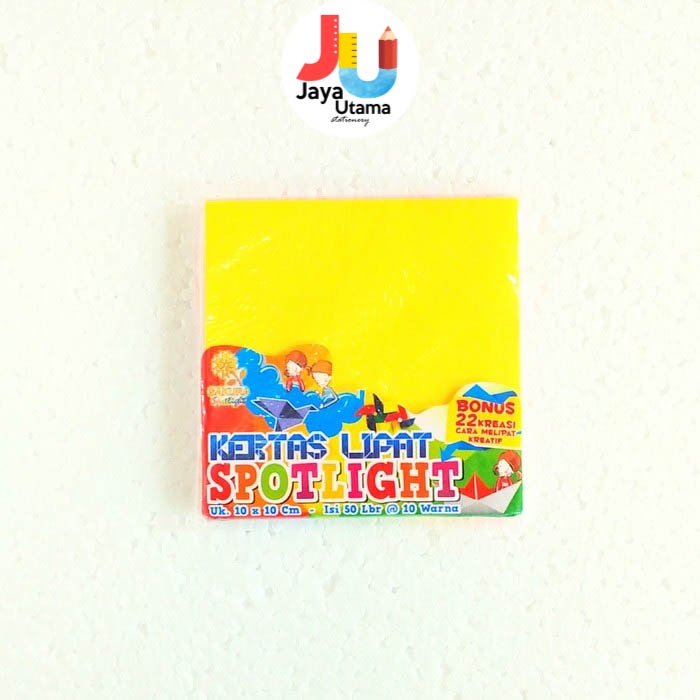 

Kertas Lipat 10 cm X 10 cm Isi 50 Lbr