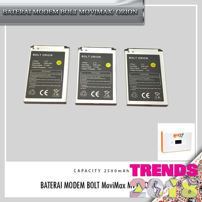 PROMO HARGA TERMURAH BATERAI MODEM BOLT MOVIMAX MV1/ BATERAI BOLT ORION