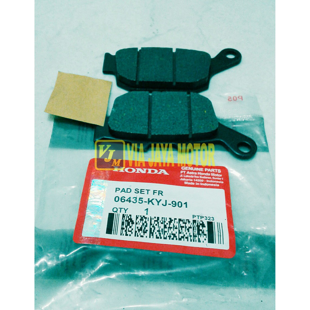 VJM DISCPAD DISC PAD KAMPAS REM CAKRAM BELAKANG CBR250 CB250R 06435 - KYJ - 901