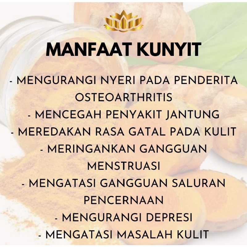 bubuk kunyit murni