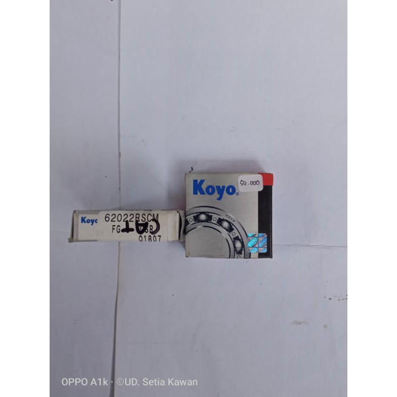 Bearing Original Koyo 6202-2RSCM