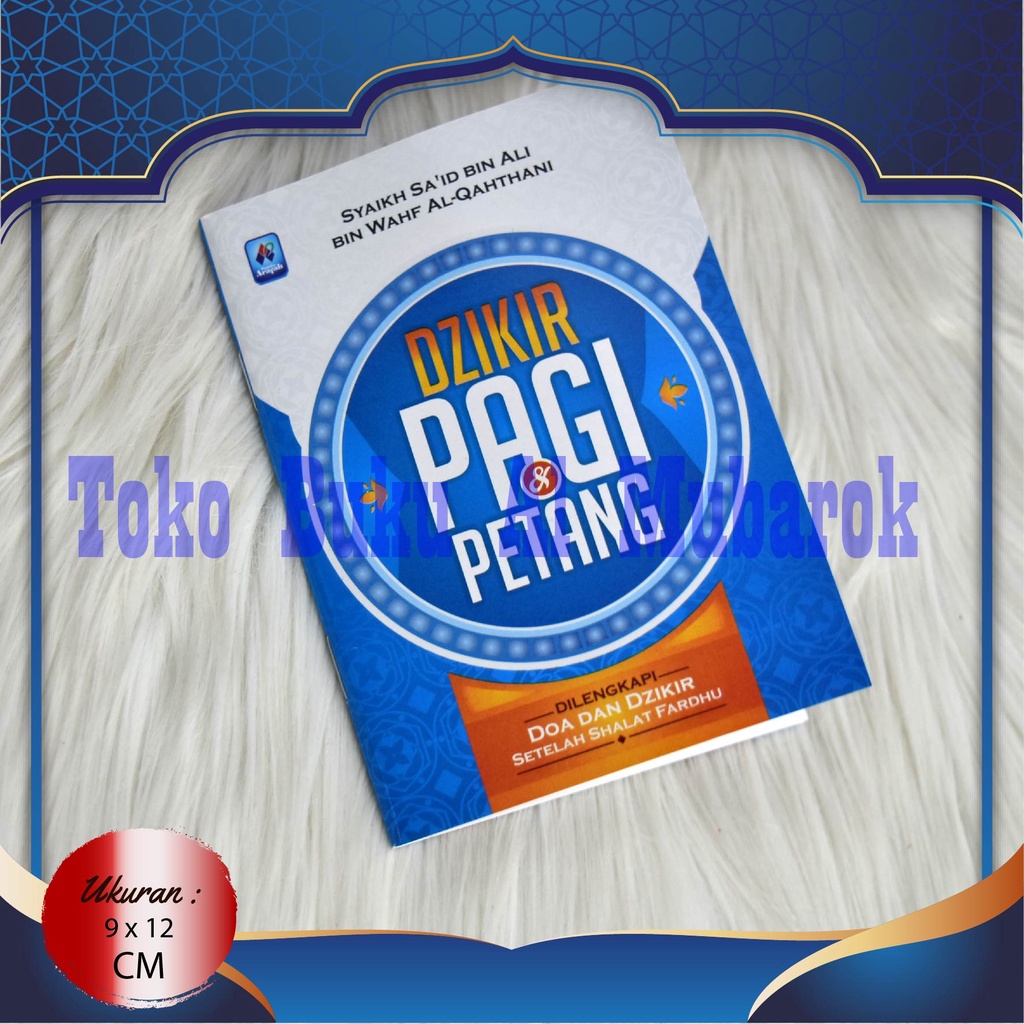 ISI 10PCS-Bisa COD~ Dzikir Pagi Milenial Petang Buku Saku Islam Syaikh Said Bin Ali Bin Wahf Al Qaht