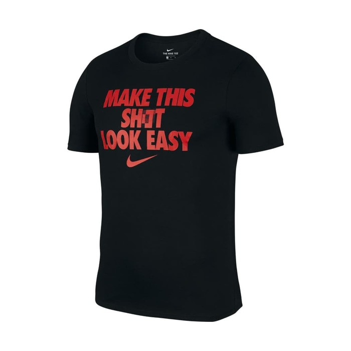 Kaos Tshirt Baju Combed 30S Distro Make This Shot Look Easy Basketball