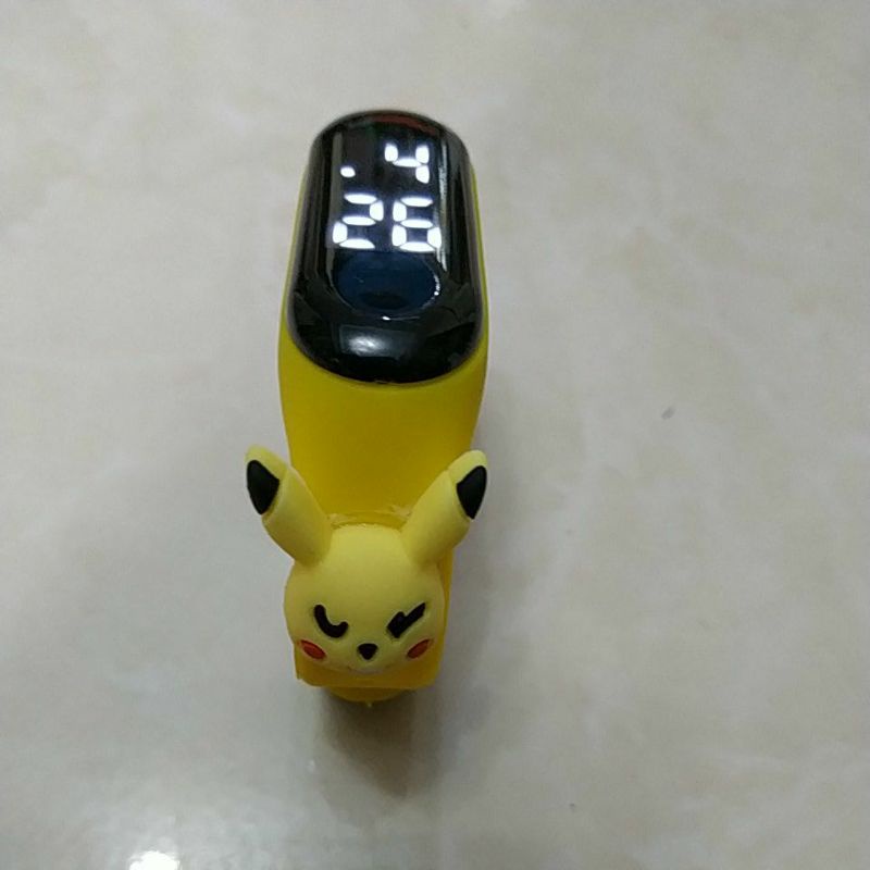 jam tangan digital pikachu