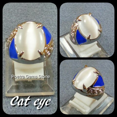 CINCIN BATU AKIK CAT EYE SILAU MAN !!! TERMURAH !!!