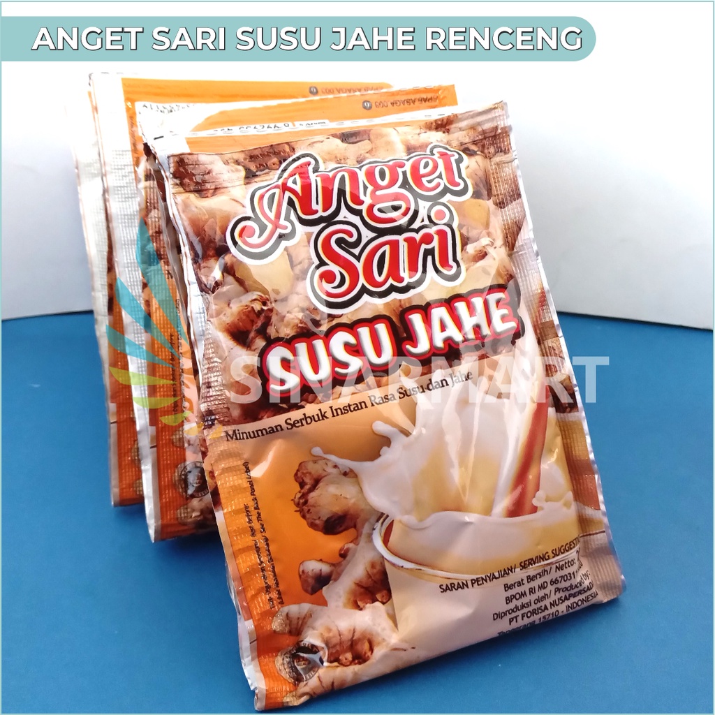 

ANGET SARI SUSU JAHE RENCENG ISI 10 SACHET
