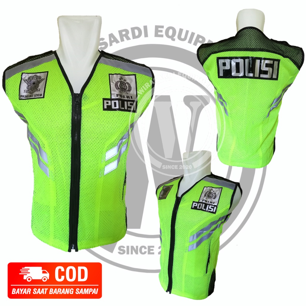 Rompi POLISI vest POLISI rompi Pria SECURITY/DISHUB/POLISI/Terbaru