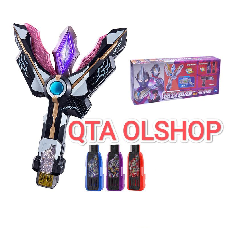 ULTRAMAN TRIGGER DX DARK GUTS SPARKLENS ULTRAMAN TRIGGER JAPAN SOUND RECAST
