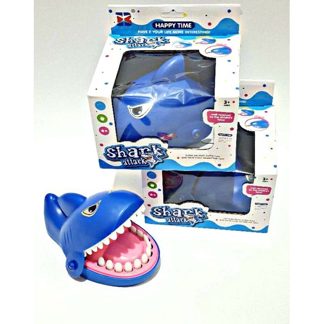 MAINAN GIGIT IKAN HIU / MAINAN HIU GIGIT JARI / MAINAN PRANK SHARK GAME