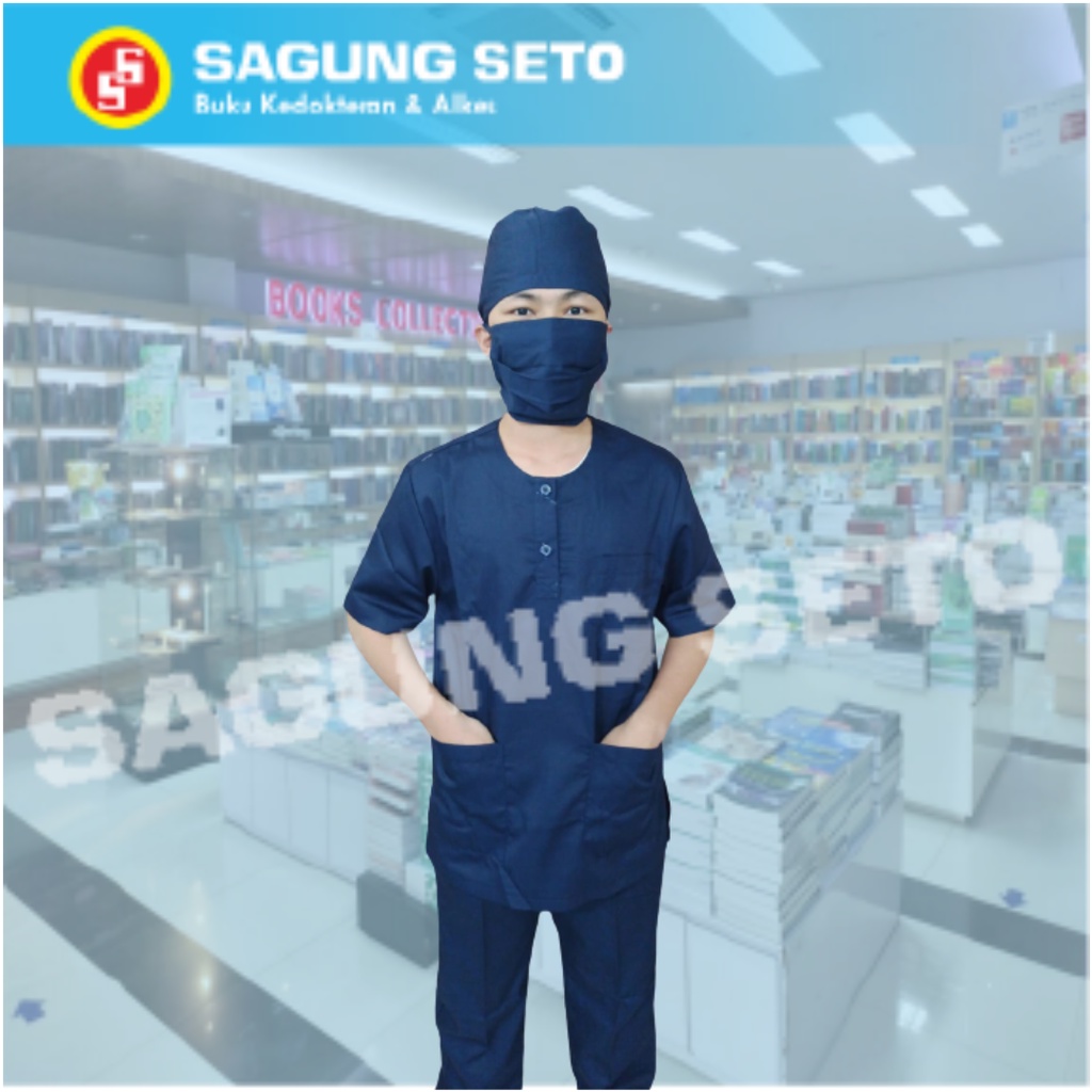 BAJU OK 4L DONGKER-O/BAJU OK UKURAN 4L DONGKER KERAH O LENGAN PENDEK / BAJU OKA / BAJU MEDIS