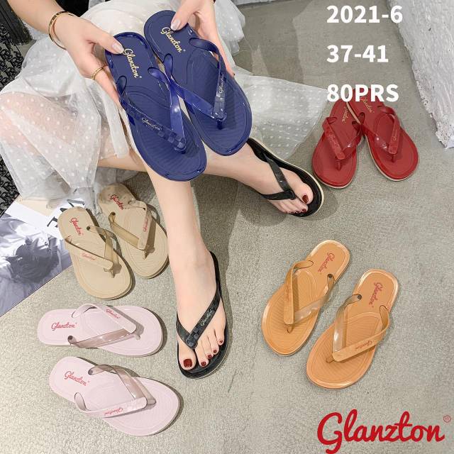 Sandal glanzton 2021-6 sandal jepit silang wanita