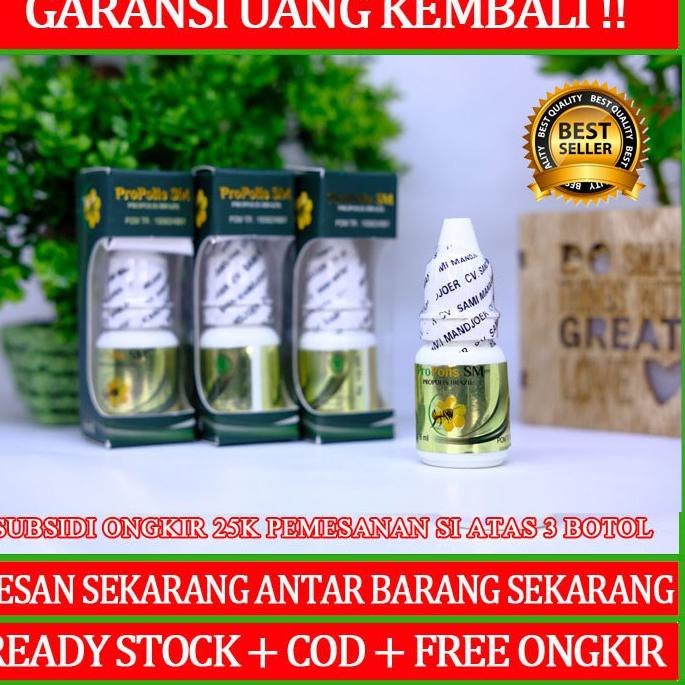 ➬ PROPOLIS SM - 100% PROPOLIS ASLI - EKSTRAK PROPOLIS BRAZILIAN With Nano Technology ❊