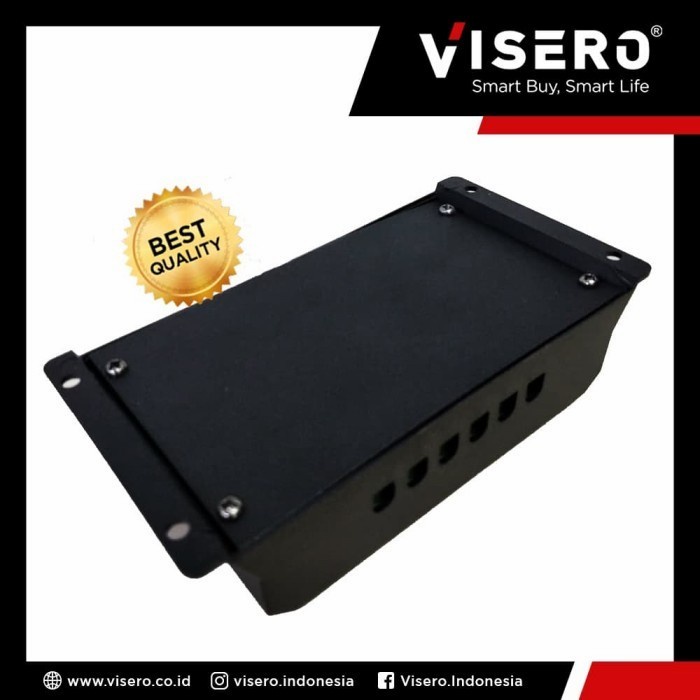 SOLAR CHANGER CONTROLLER VISERO 30A PENGISI DAYA PANEL SURYA 12V 24V