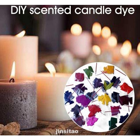 DIY Scented Candle Dye - Pewarna Lilin Beraroma