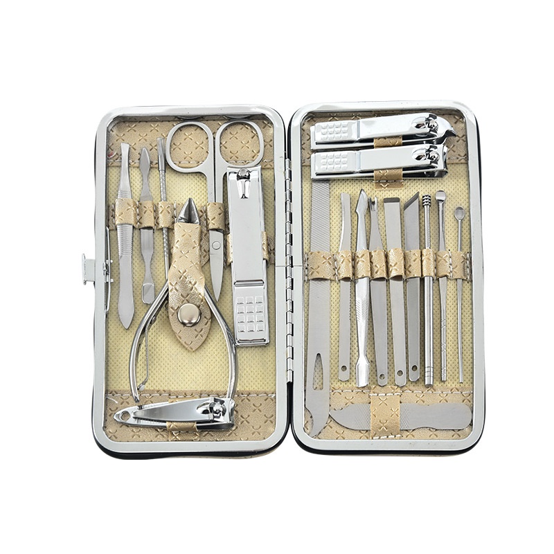 Gunting Kuku Set 19 in 1/4 in 1 Manicure Set 19 in 1 Perawatan Kuku  Pedicure Set Perlengkapan Gunting Kuku Set