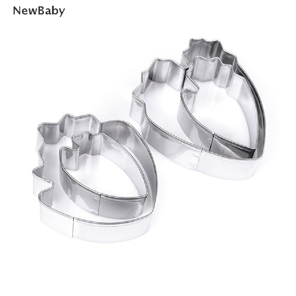 Newbaby 4pcs Cetakan Fondant Bentuk Bunga Peony Untuk Dekorasi Kue