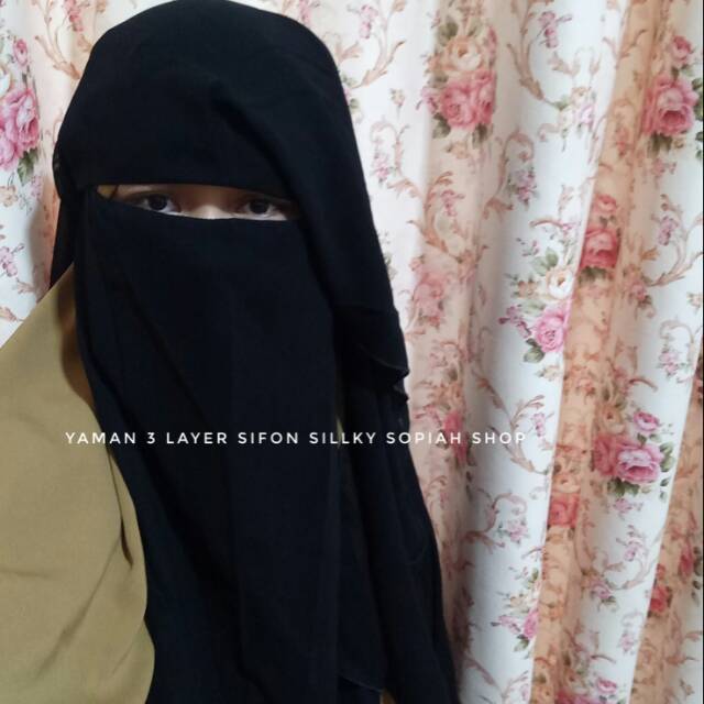 Cadar yaman 3 layer /Burdah sifon sillky Bisa bayar di tempat /COD