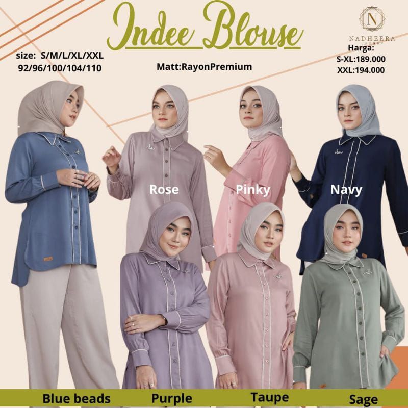 Indee Blouse by Nadheera Luxury ori