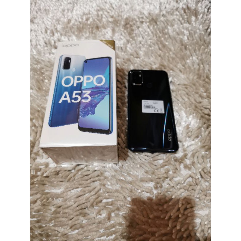 Oppo A53 ram 4 64GB Fulset bergaransi