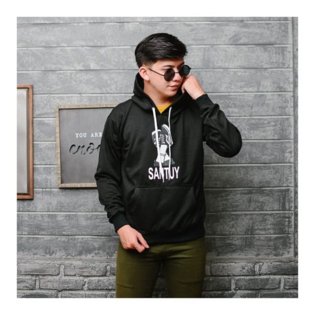 HOODIE UNISEX SANTUY TEBAL PREMIUM TERBARU,