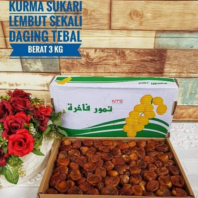 

KURMA SUKARI 3kg/karton