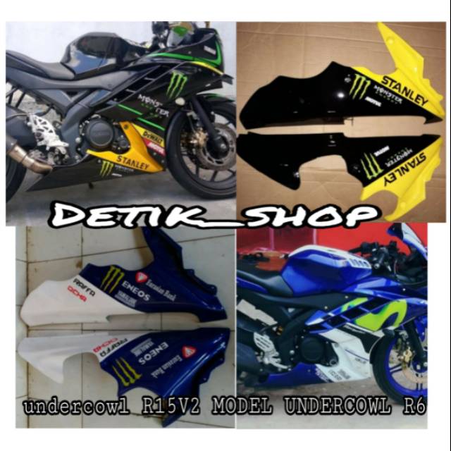 Undercowl R15 v2 model R6 /  undercowl r6 / body R15 v2