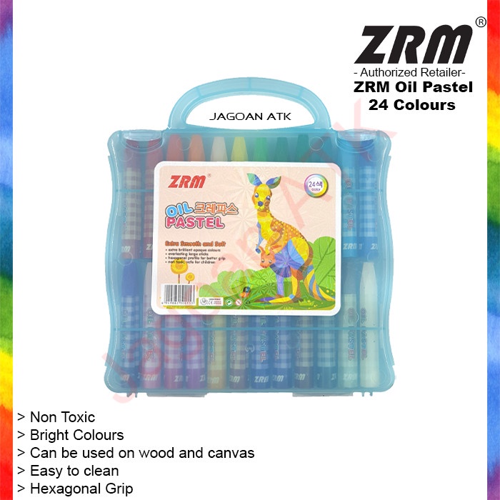 

Produk Terbaru Zrm Crayon / Oil Pastel 24 Warna