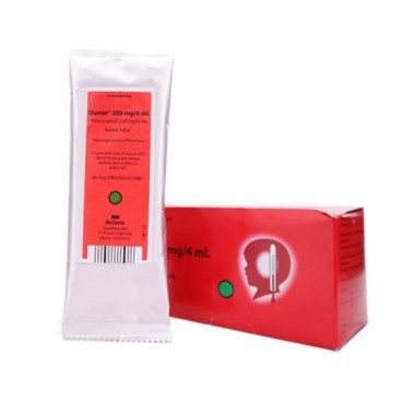 DUMIN SUPP 250 MG / 4 ML