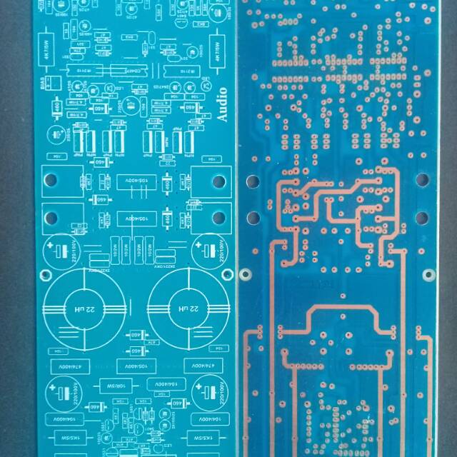 Pcb Class D Full Bridge 4 Mosfet
