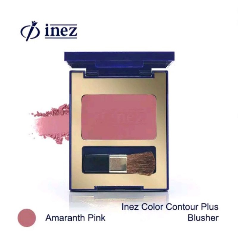 Inez Color Contour Plus Blusher Blush on 100% ORIGINAL