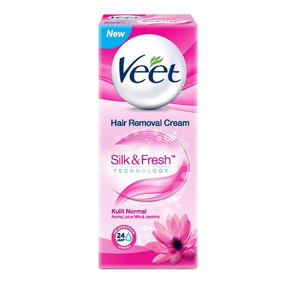 VEET HAIR REMOVAL CREAM SILK &amp; FRESH KULIT NORMAL