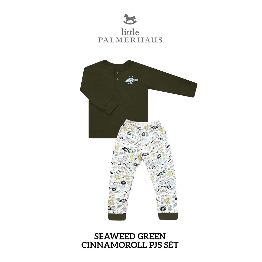 Little Palmerhaus PJS Set Piyama Anak Lengan Panjang 1-6 Tahun