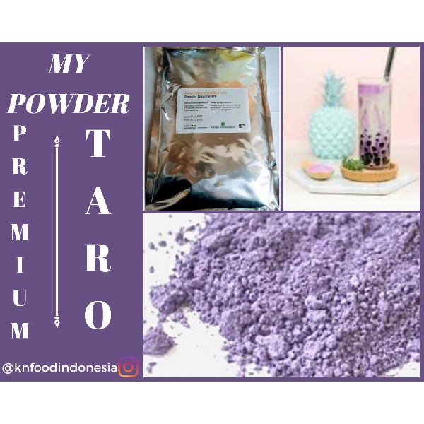 

Premium Powder Rasa Taro - Powder Taro Premium - Taro Powder - 1 Kg