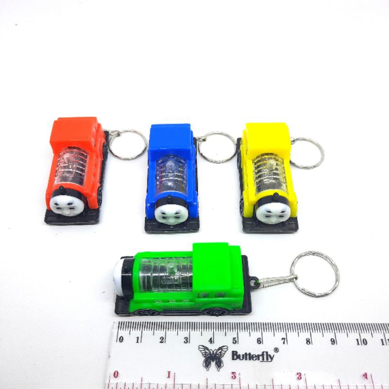 12pcs Gantungan Kunci Model Thomas Led Grosir