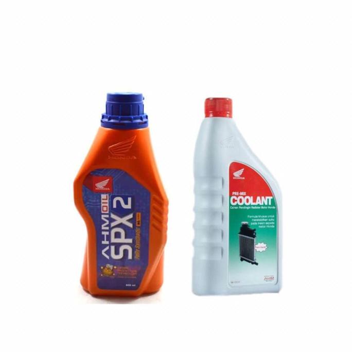 Promo Oli Spx2 0.8L , Coolant Cairan Radiator & Voucher JS 25% hondami77 Berkualitas