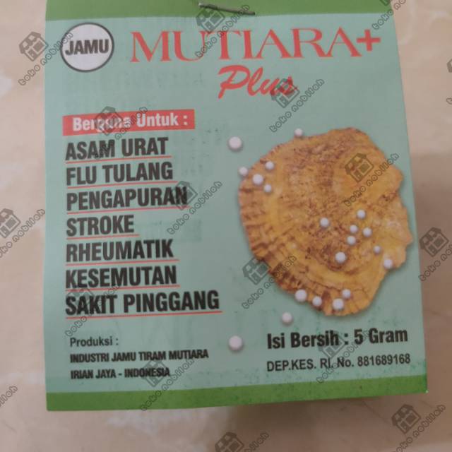 

Mutiara plus (Jamu)