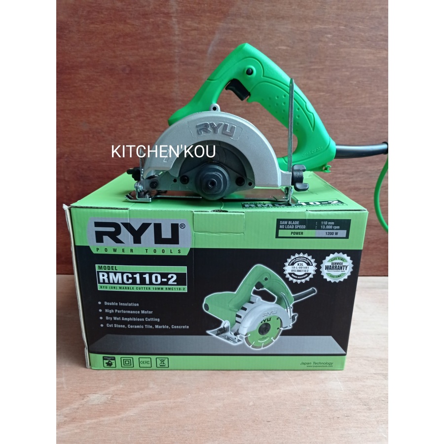 Mesin Potong Keramik RYU 4" RMC 110-2 / Marble Cutter RYU RMC 110-2
