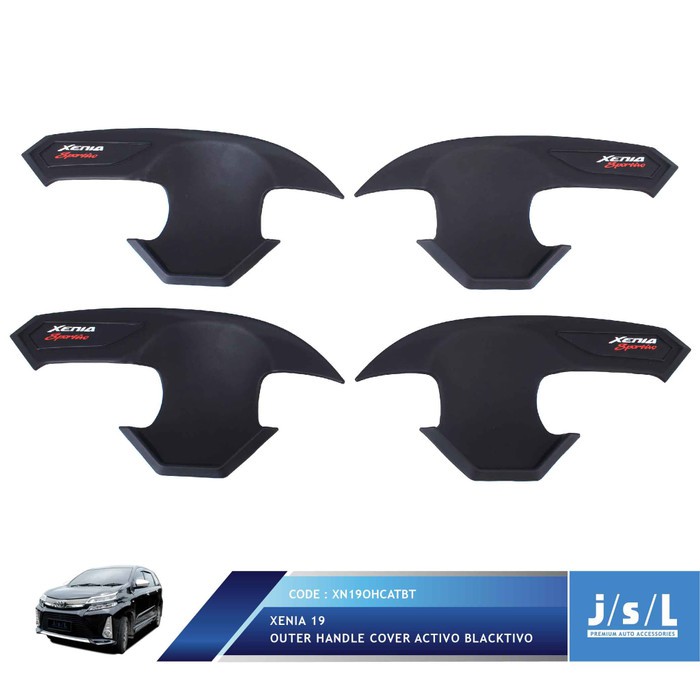 JSL Mangkok Pintu New Xenia 2019 Outer Handle Cover Activo Blacktivo