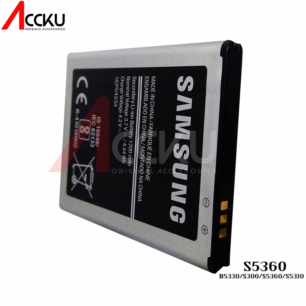 BATERAI BATTERY SAMSUNG S5360 / B5330 / S5300 / s5310  ORIGINAL 100%